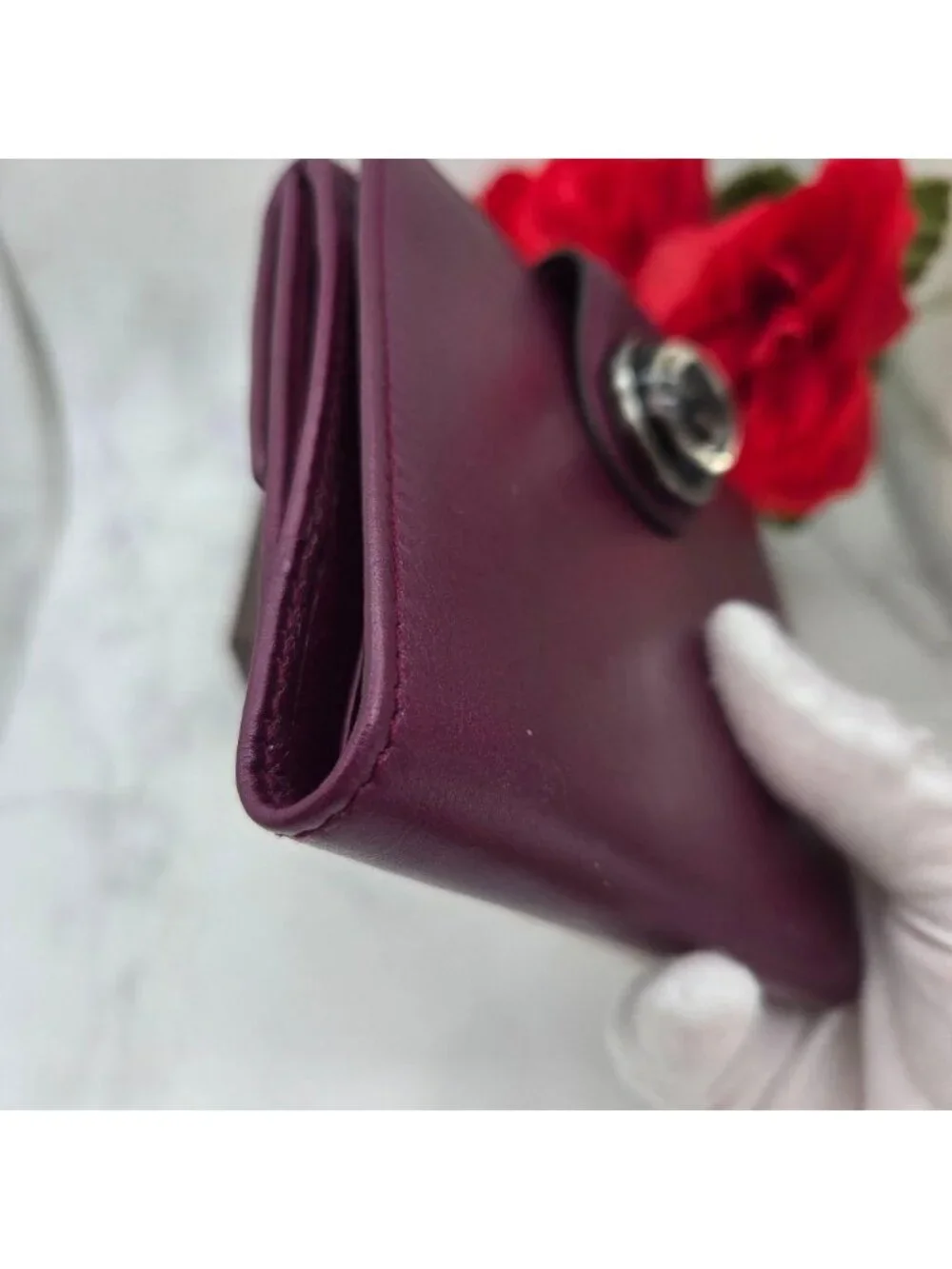 Gucci Fold Wallet Purple Interlocking G